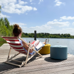Coudre le pouf de salon CHILLMA