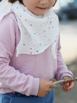 Coudre un foulard avec ourlet double