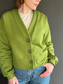 Coudre le cardigan Milo
