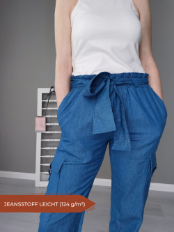Coudre le pantalon paper bag LIA