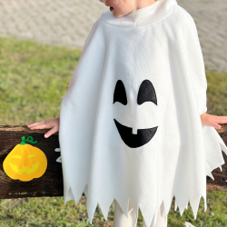 Halloween Kostüm für Kinder nähen