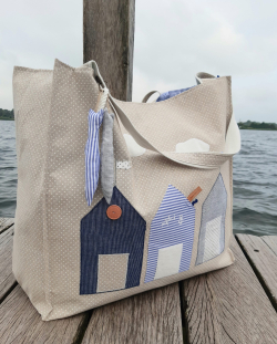 Coudre un sac de plage maritime