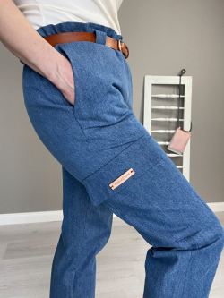 Coudre le pantalon paper bag LIA