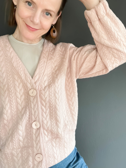 Coudre le cardigan Milo