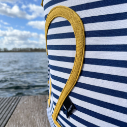 Coudre un sac de plage maritime