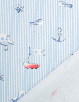 Tissus déco style maritime