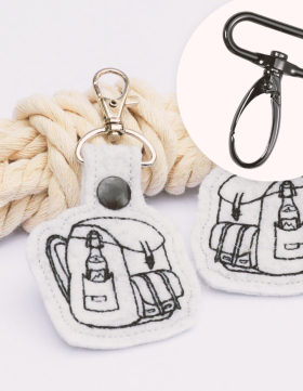 boucles, fermetures, mousquetons sacs