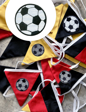 Opstrijkbare reflecterende applicaties