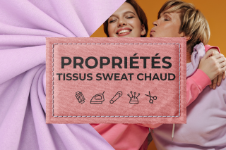 Tissu sweat molleton
