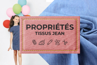 Propriétés : tissu jean 