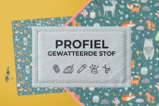 Gewatteerde stof