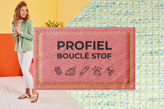 Bouclé stof