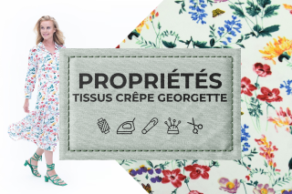 Propriétés : crêpe georgette