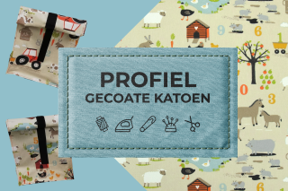 Gecoate katoen