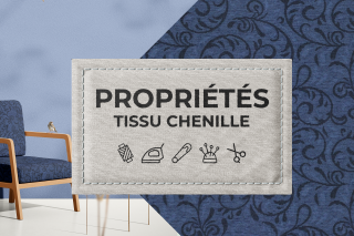 Propriétés : tissu chenille