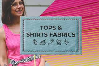 Tops & shirts fabrics