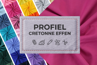 Cretonne effen