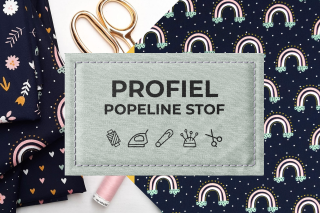 Popeline stof