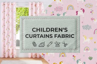 Children's curtains fabric