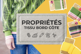 Propriétés : tissu bord côte