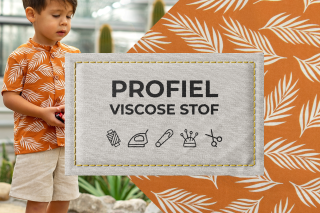 Viscose stof
