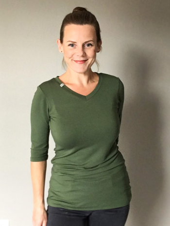 Basic-T-shirt van Stoffen Hemmers