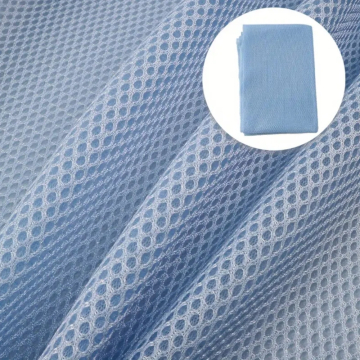 3D mesh fabric 150 x 50 cm, light blue