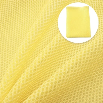 3D mesh fabric 150 x 50 cm, light yellow
