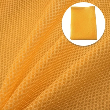 3D mesh fabric 150 x 50 cm, maize yellow