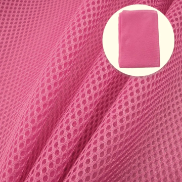 3D mesh fabric 150 x 50 cm, pink