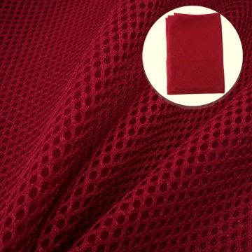 3D mesh fabric 150 x 50 cm, red