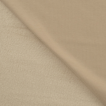 Alpenfleece sweatshirtstof, beige