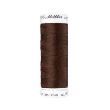 Fil élastique Seraflex Amann Mettler 120, chocolat