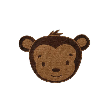 Patch écusson thermocollant Tête de singe