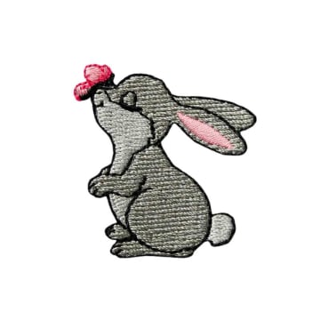 Patch écusson thermocollant Lapin Bunny