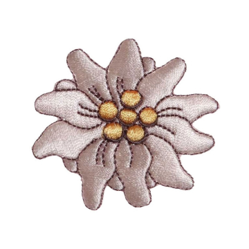 Applikation Edelweiss groß