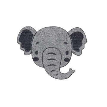 Patch écusson thermocollant Tête d'éléphant