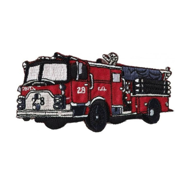 Patch voiture de pompier, grand