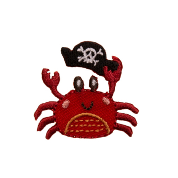 Patch écusson thermocollant Crabe Pirate