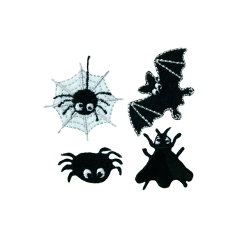 4 Patchs Halloween