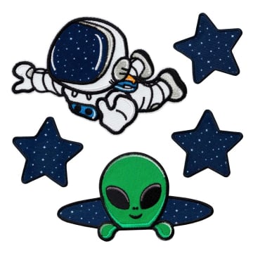 Patch écusson thermocollant Kit Space