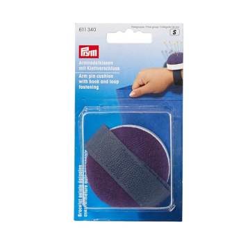 Bracelet porte épingles couture Prym, pelote avec bandes Velcro