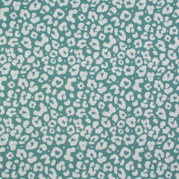 Swimsuit fabric leo, dark mint green