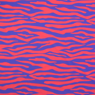 Swimsuit fabric tiger, bright pink