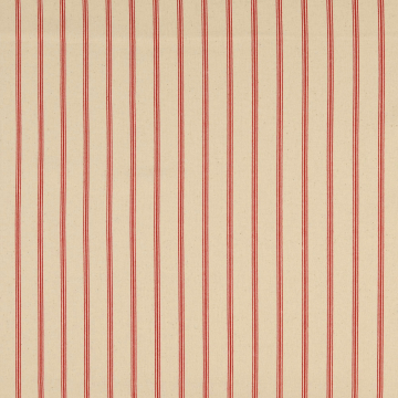 Baumwoll Cretonne Vintage Stripes, rot