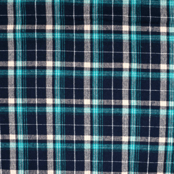 Cotton flannel Kerstin, teal
