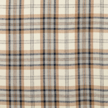Katoenen flanel Squares, marineblauw