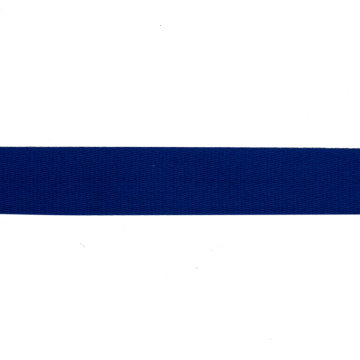 Baumwoll-Gurtband uni royalblau 38 mm