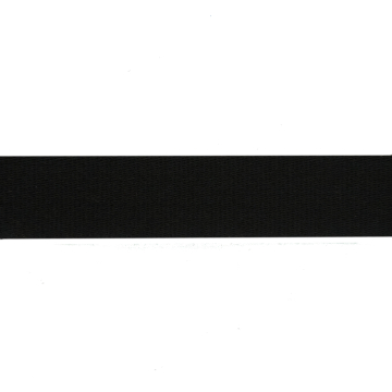 Baumwoll-Gurtband uni schwarz 38 mm