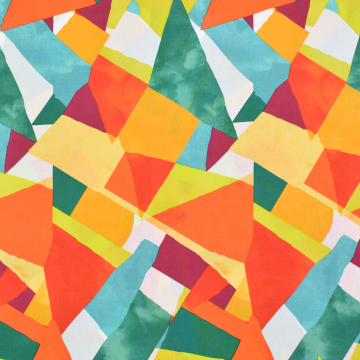 Baumwoll Mix Cretonne Color Explosion, multicolor